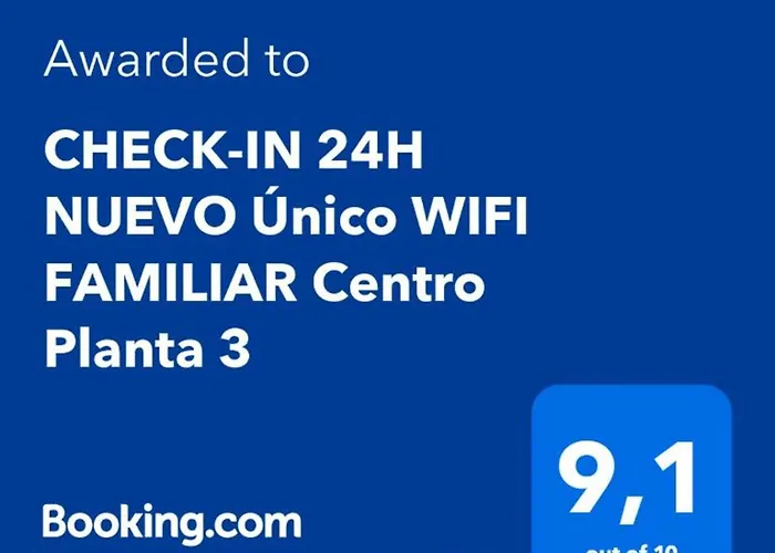 Check-in 24h Nuevo Unico Wifi Familiar Centro Planta 3 Saragoça